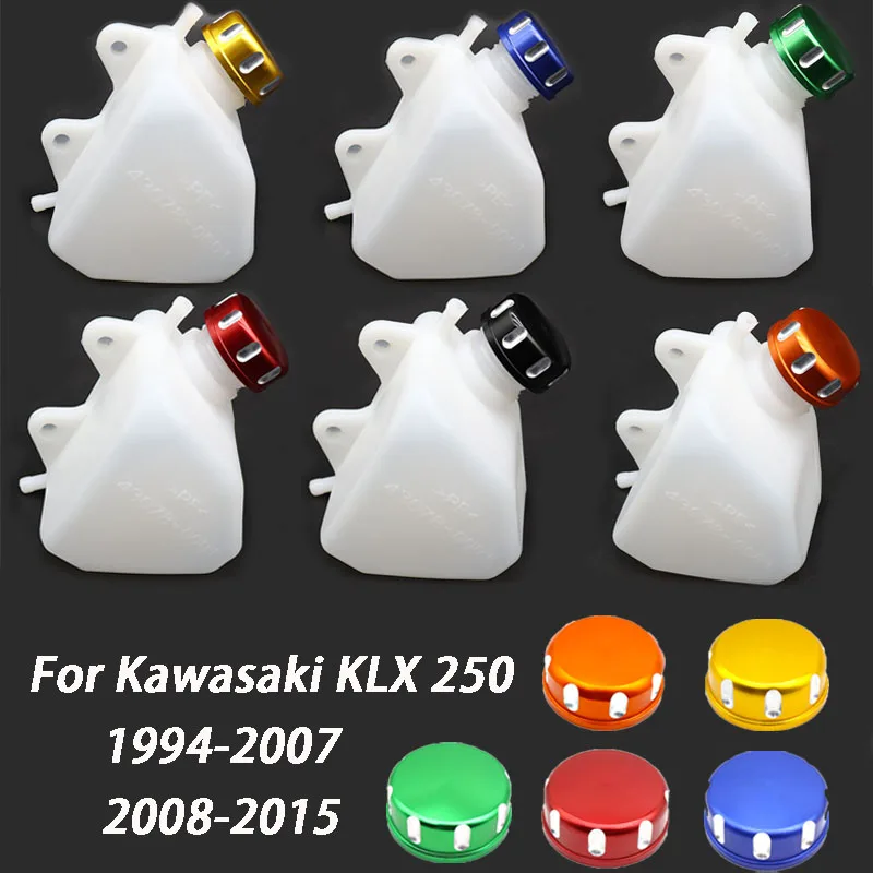 Replacement Coolant Overflow Reservoir Tank For Kawasaki KLX250 (2008-2015 Dirt Bike)