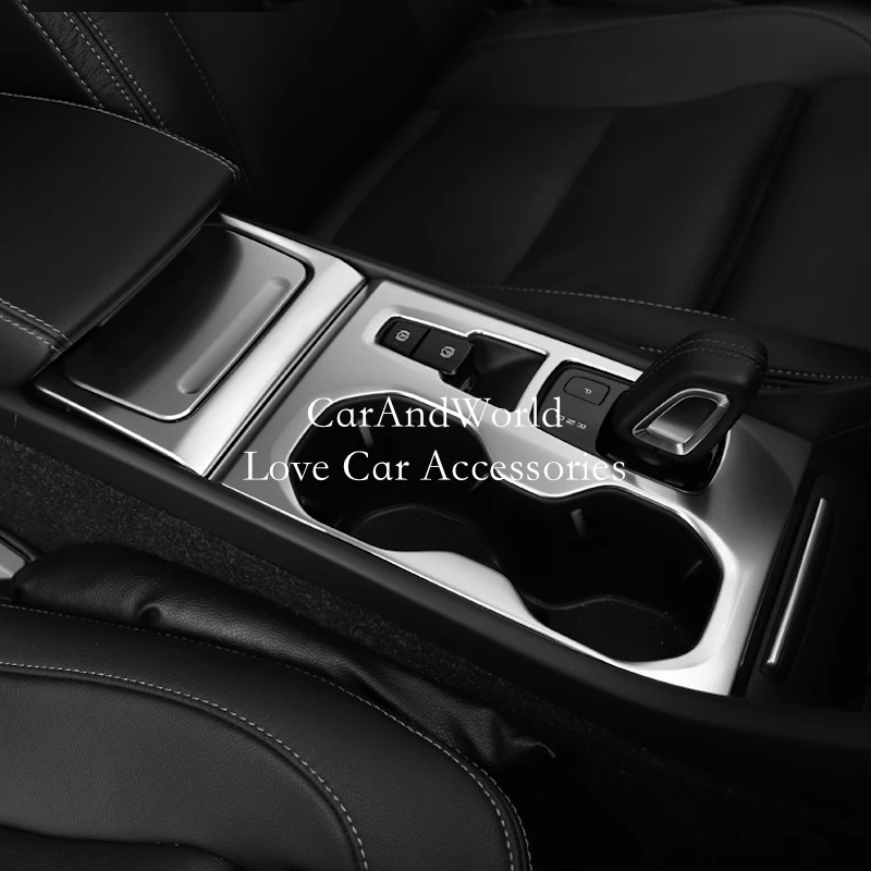 Для Volvo XC40- Центральная панель коробки передач декоративное покрытие рамка отделка из нержавеющей стали внутренние декоративные аксессуары для автомобиля