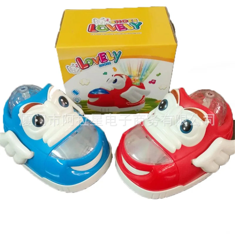 

CHILDREN'S Toy Electric Universal Fly Shoes Children New Year Gift Light Fly Shoes Model Toy Rotating Fly Shoes Toy