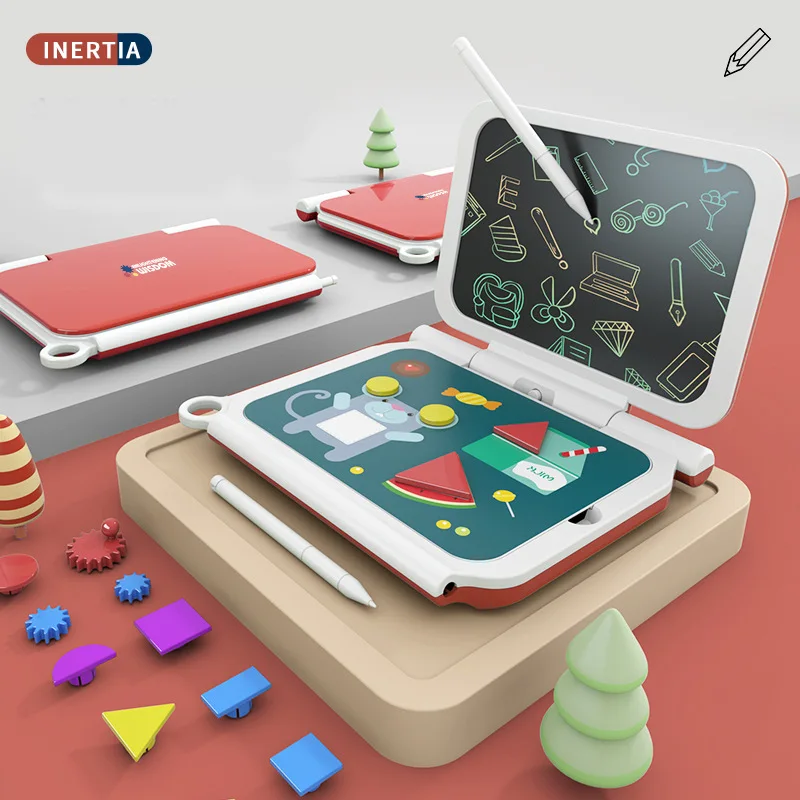 

Children's Writing Board LCD Screen Handwriting Graffiti Painting Board Toy Smart One-click Liquidation Folding Educational Toys