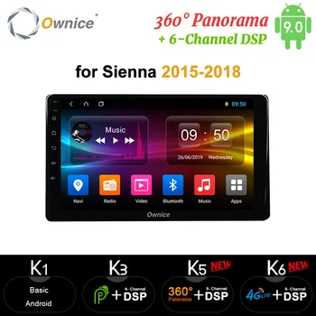 

DSP IPS Ownice 8 Core 4G RAM 64G ROM Android 10 DSP SPDIF Car DVD Radio GPS Navi Player carplay for Sienna 2015-2018