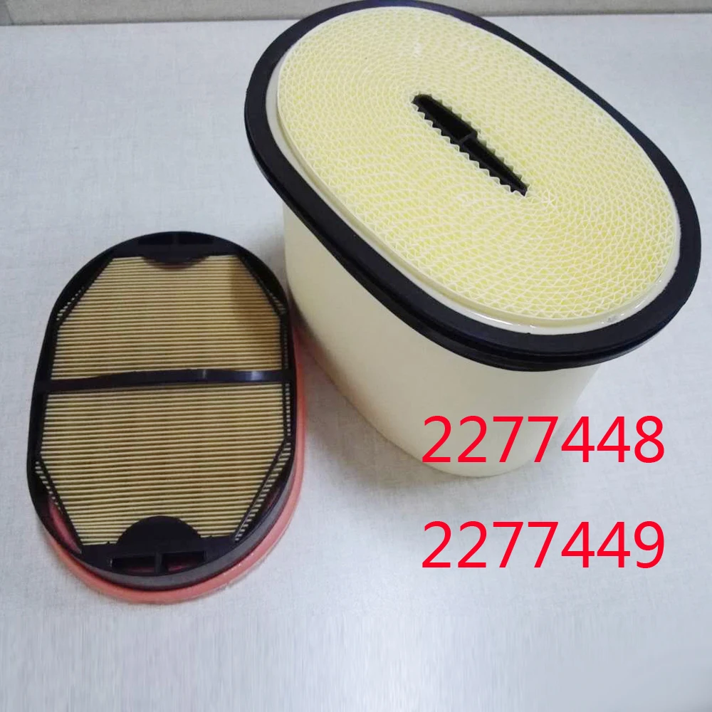 Для CAT PARTS CATERPILLAR 428 E набор воздушных фильтров № 2277449 + 2277448|Воздушные фильтры| |