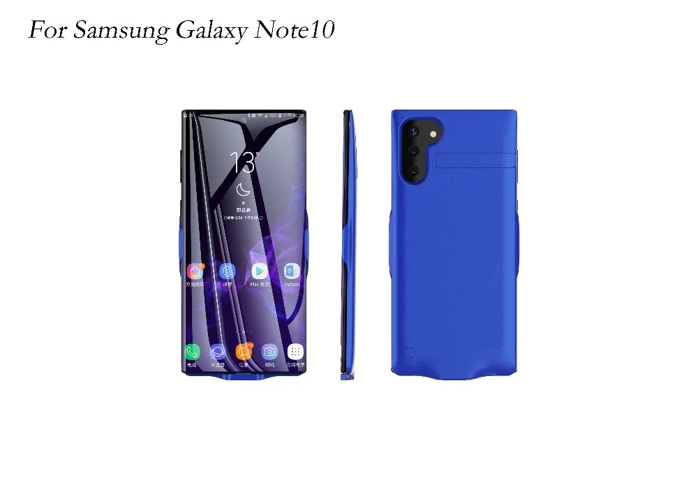 6800 мАч внешний резервный чехол для зарядки samsung Galaxy Note10/Note10 5G с usb-портом