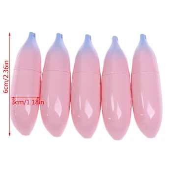 

5Pcs Empty Lip Tubes Banana 12.1mm Empty Lipstick Tube DIY Lip Balm Container