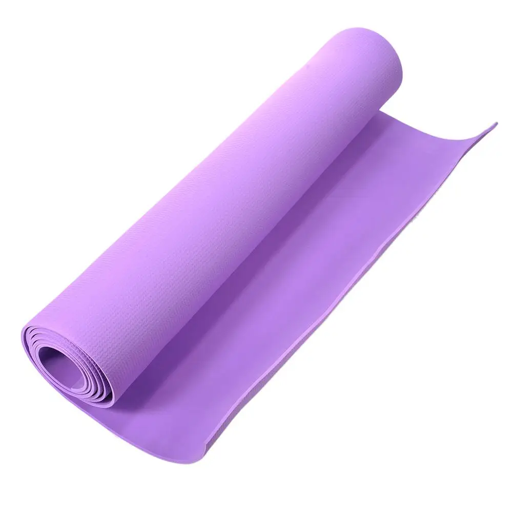 176 см EVA водонепроницаемый пылезащитный Коврик для йоги экологически чистый фитнес-упражнения коврики для йоги синий/фиолетовый спортивный коврик для похудения