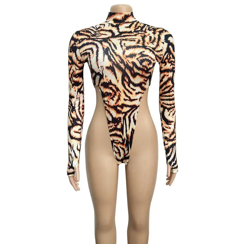 HAOYUAN, Леопардовый принт, сексуальный комплект из двух предметов, Женская Осенняя праздничная одежда, боди, топ и юбка, 2 предмета, Клубные наряды, подходящие комплекты
