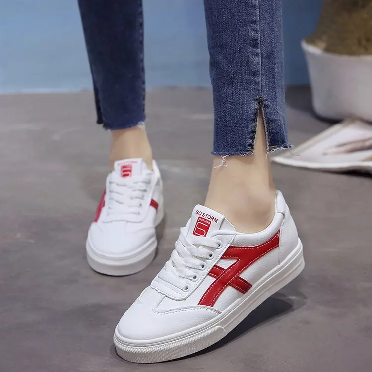 

Small White Shoes Women's Summer Breathable Autumn Low-Cut Versatile 2019 New Style Trendy Shoes Sneakers Students White Shoes S