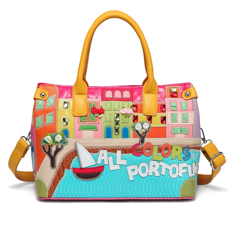 

2019 Woman Shoulder Bag Ma'am Handbag Exquisite Embroidery Woman Handbag Single Shoulder Span Bag