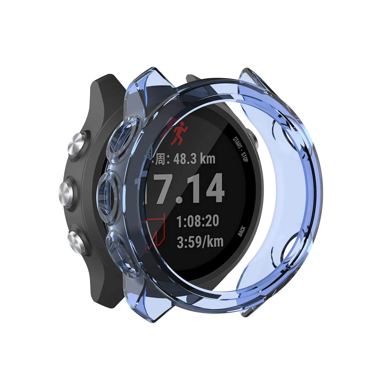 Чехол из ТПУ для Garmin Forerunner 245/245M защитная оболочка экрана для Garmin Forerunner 245/245M Смарт-часы защитные