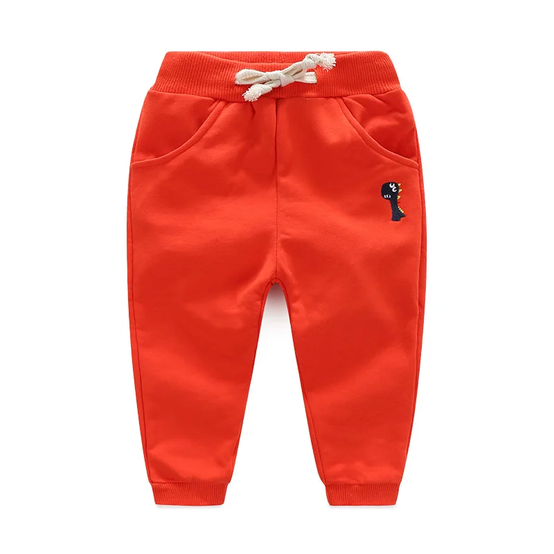 Спортивные брюки для мальчиков; коллекция года; детская одежда; спортивные брюки; сезон весна-осень; детские брюки с вышивкой без открытой промежности; B Class