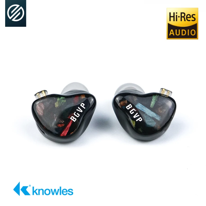 

BGVP DH5 ArtMagic Hybrid technology HIFI In Ear Monitors Wired Headphones Music Sports Gaming Earphones Earbuds Detachable Cable