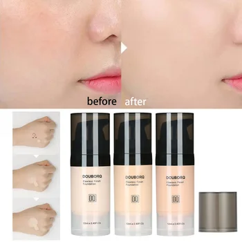 

Foundation Base Makeup Professional Face Matte Finish Liquid Make Up Concealer Cream Brand Natural Cosmetic High Coverage BB