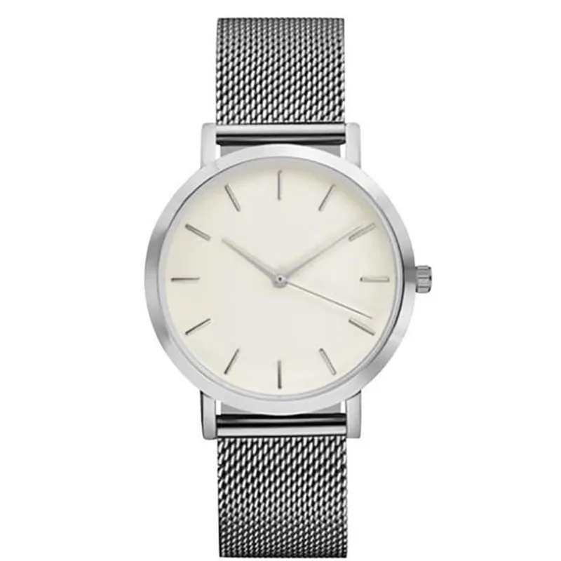 Модные простые часы мужские черные часы из нержавеющей стали с сетчатым ремешком кварцевые наручные часы повседневные мужские часы Reloje masculino