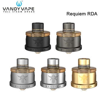 

Original Vandy Vape Requiem RDA Tank DL RDL MTL VandyVape Single Coil Deck Electronic Cigarette Atomizer Vaporizer 22mm diameter