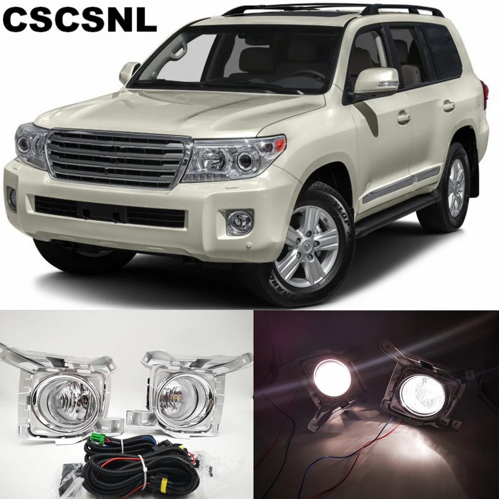 CSCSNL 1 пара противотумансветильник для Toyota Land Cruiser FJ200 LC200 2012 2013 2014 2015 передняя