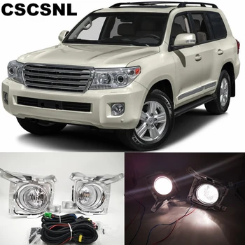 

CSCSNL 1Pair Fog light For Toyota Land Cruiser FJ200 LC200 2012 2013 2014 2015 Front Fog Lamp Foglamp