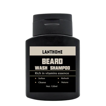 

Lanthome Vitamin Wash Shampoo Hair Beard Care Men'S Gift Beard Assistance Machine Moisturiser Deep Cleansing Beard Beard Shampoo