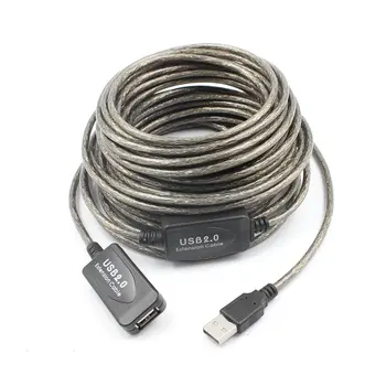 

15M USB2.0 Extension Cable Signal Amplification Extension Cable Wireless Network Card Extended Cable Extended Line With Chip