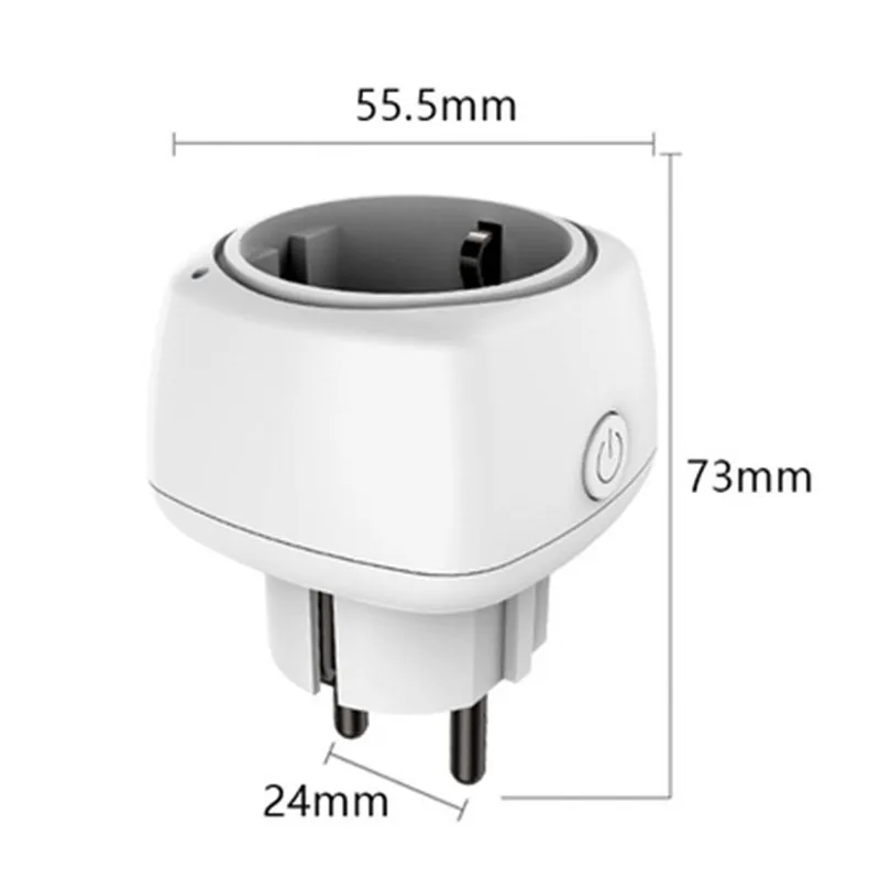 Smart WiFi Plug Adaptor 13A Remote Voice Control Socket Outlet Timing Function work with IFTTT Amazon Alexa Google Home Tuya