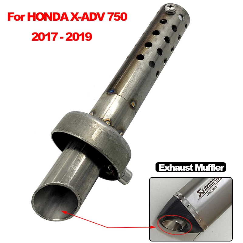 motosiklet egzoz susturucu susturucu sonu katalizor db killer honda x adv 750 egzoz susturucusu egzoz db killer 48mm evrensel exhaust exhaust systems aliexpress