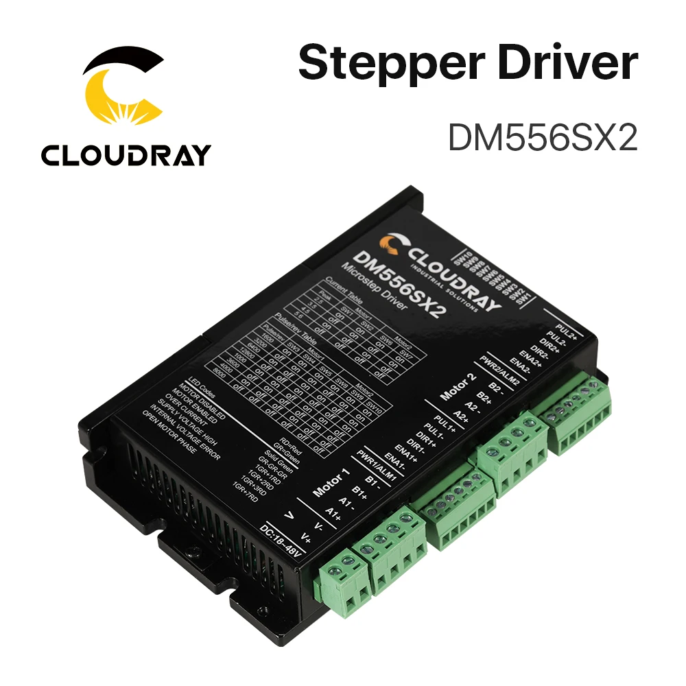gravacao controlador cnc nema 23 24 dm556sx2 56a 24 48v dc 2 pecas 04