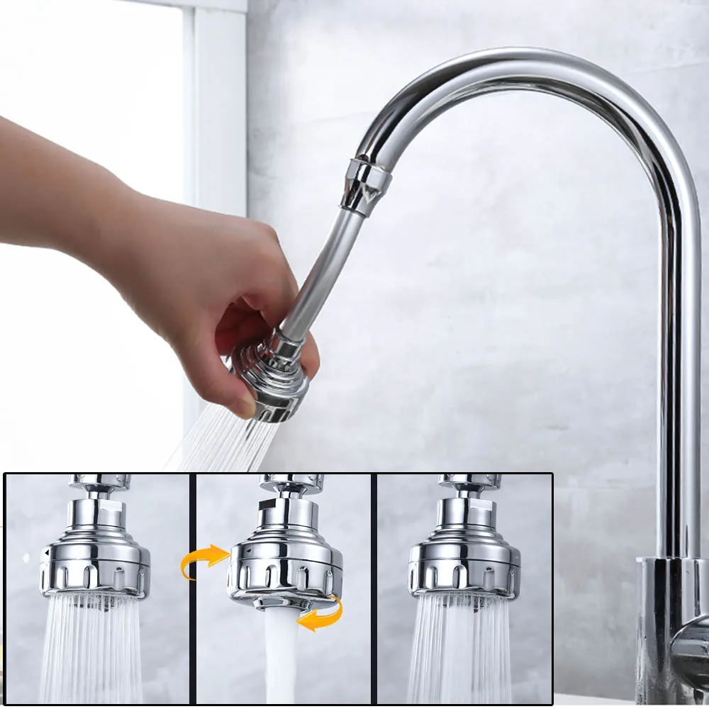 Nozzle Diffuser Kitchen Faucet Saving Water Adjustable Kitchen Tap