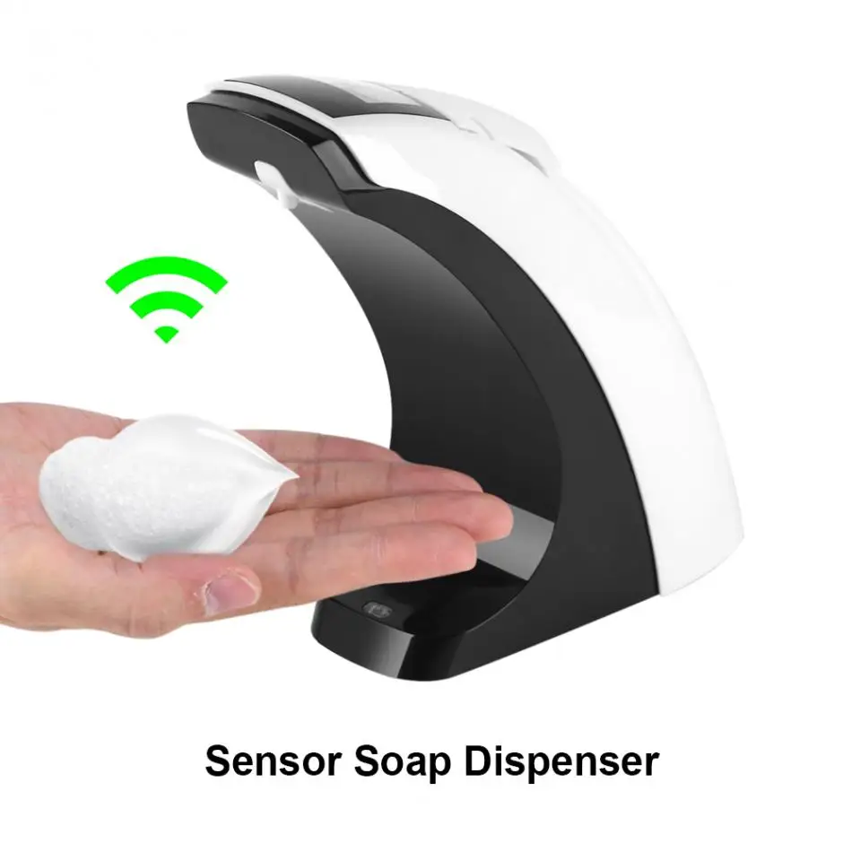 

1 Pcs Intelligent Soap Dispenser 300ml Automatic Soap Liquid Sanitizer Dispenser Auto Sensor Bathroom Kitchen Container