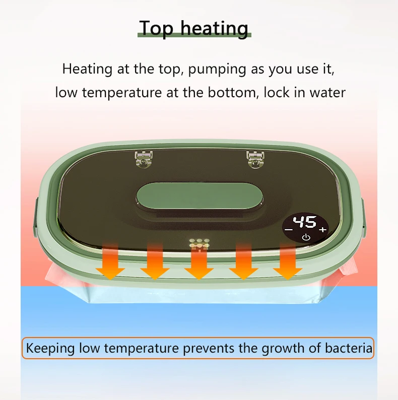 Description Picture 6 of itemDMWD Household Wet Wipes Heaters Electric Baby Wet Tissue Warmer Portable Heating box Wet Towel Dispenser Thermostat 45-55℃ 220V