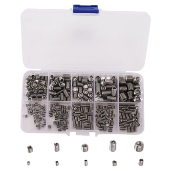 

300Pcs / Set M3 -M8 Hexagonal Screw Assortment Kit Set