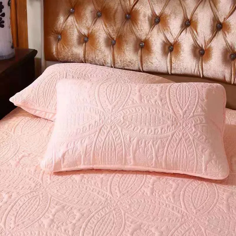 Waterproof Cotton Pillowcase Head Oil Antibacterial Antimite Pillow Core Protective Cover Home