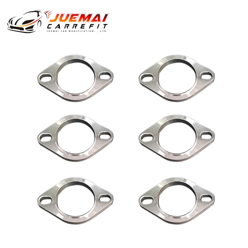 

Universal stainless steel exhaust muffler flange exhaust pipe connection 51mm 63mm 76mm joint car accessories