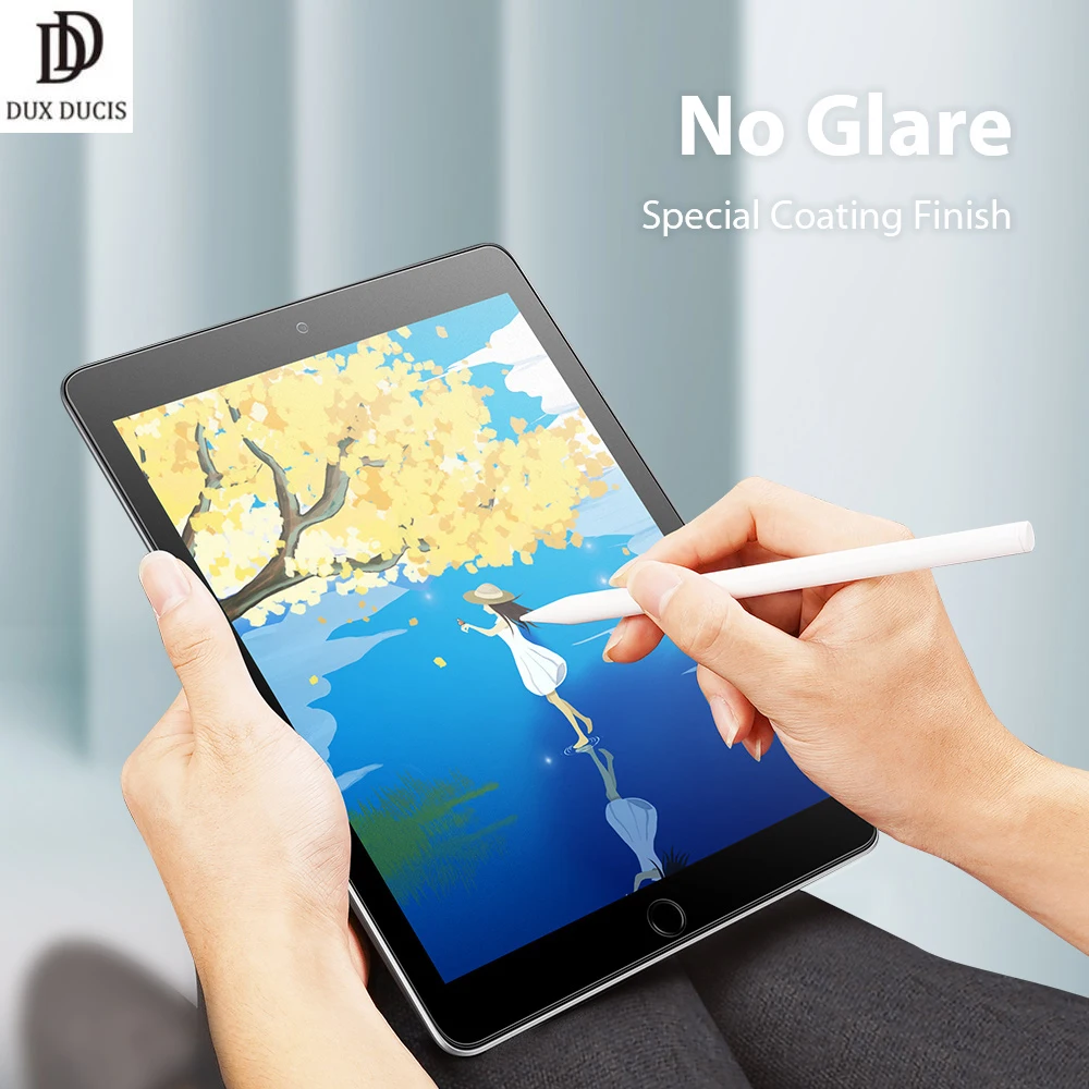 

DUX DUCIS Paperfeel Защитная пленка для iPad 7/8/9 10,2, матовая защитная пленка 0,15 ММ, мягкая живопись, Ранняя защита экрана