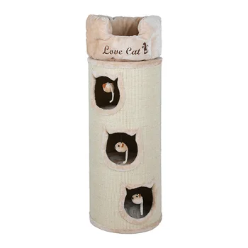 

Stable Cat Climbing Frame Litter Wear-resistant Cat Tree Cat Frame Cat House Sisal Bucket Multi-layer Cat Villa Cat Supplies Toy