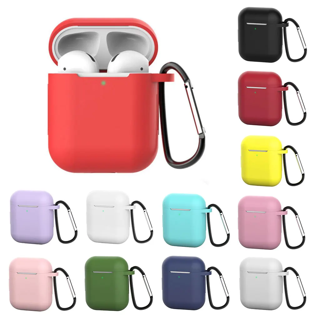For Apple Protector Silicone Cover Skin Earphone Cases