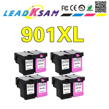 

LEADKSAM compatible for hp 901 hp901 xl Ink Cartridge for hp901 901xl Officejet 4500 J4500 J4540 J4550 J4580 J4640 J4680 printer