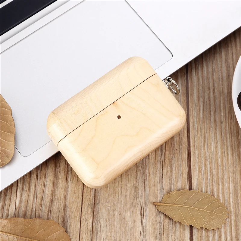 Совместимость для AirPods Pro Чехол деревянная гарнитура крышка беспроводной Bluetooth наушники противоударный защитный чехол Дерево