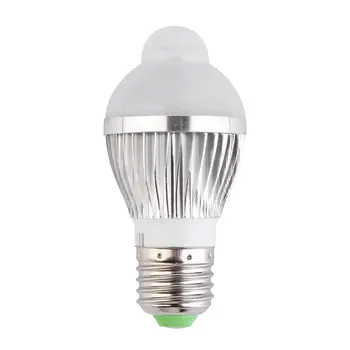 

E27 3W Warm White LED Infrared PIR Human Motion Light Sensor Auto Detection Bulb Lamp Super Deal! Inventory Clearance