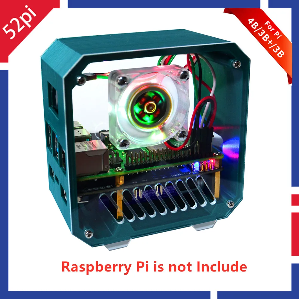 52Pi Raspberry Pi UPS V5 With RTC Battery Protection Management Module