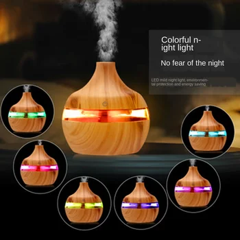 

Electric Humidifier Essential Aroma Oil Diffuser Ultrasonic Air Humidifier USB Mini Mist Maker LED Light Essential oil JSQ-08