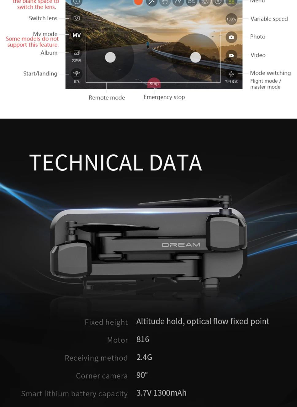 Дрон SG706 WiFi с двойной HD камерой 1080P 4K RC Квадрокоптер с безголовым режимом удержания высоты управление жестами следуем за мной