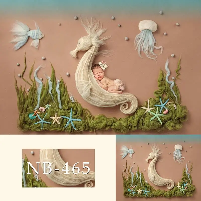 Newborn Backdrop Photography Baby Shower Spring Flower Wood Floor Birthday Party Photo Background Children Backdrops Studio photo backdrop