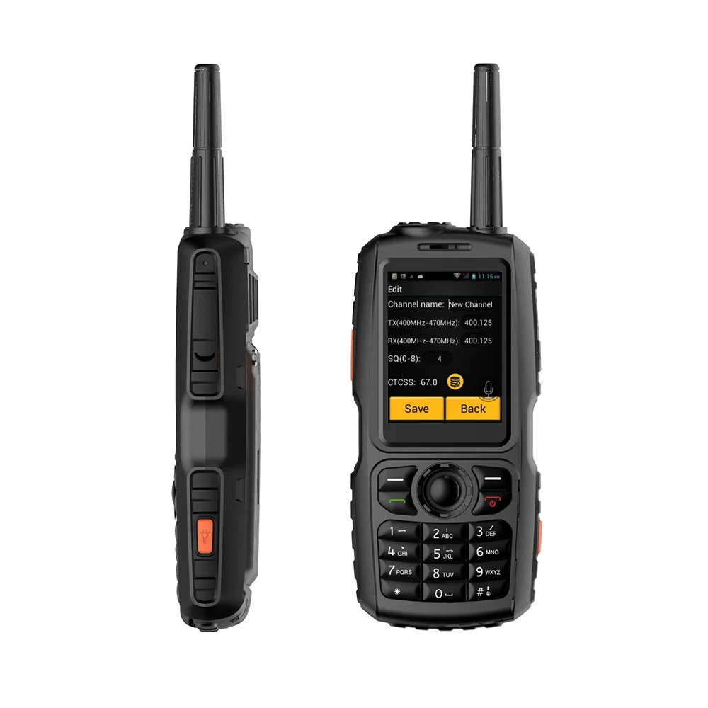 A18 рация с UHF 3800mah IP68 водонепроницаемый смартфон Android4.2.2 Dual SIM Смарт радио gps Zello 3g WCDMA мобильный телефон