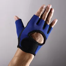 Неопреновые перчатки без пальцев Теплая защита рук велосипедные перчатки Для мужчин и Для женщин Фитнес спортивные противоскользящая износостойкая аппарат защитный C