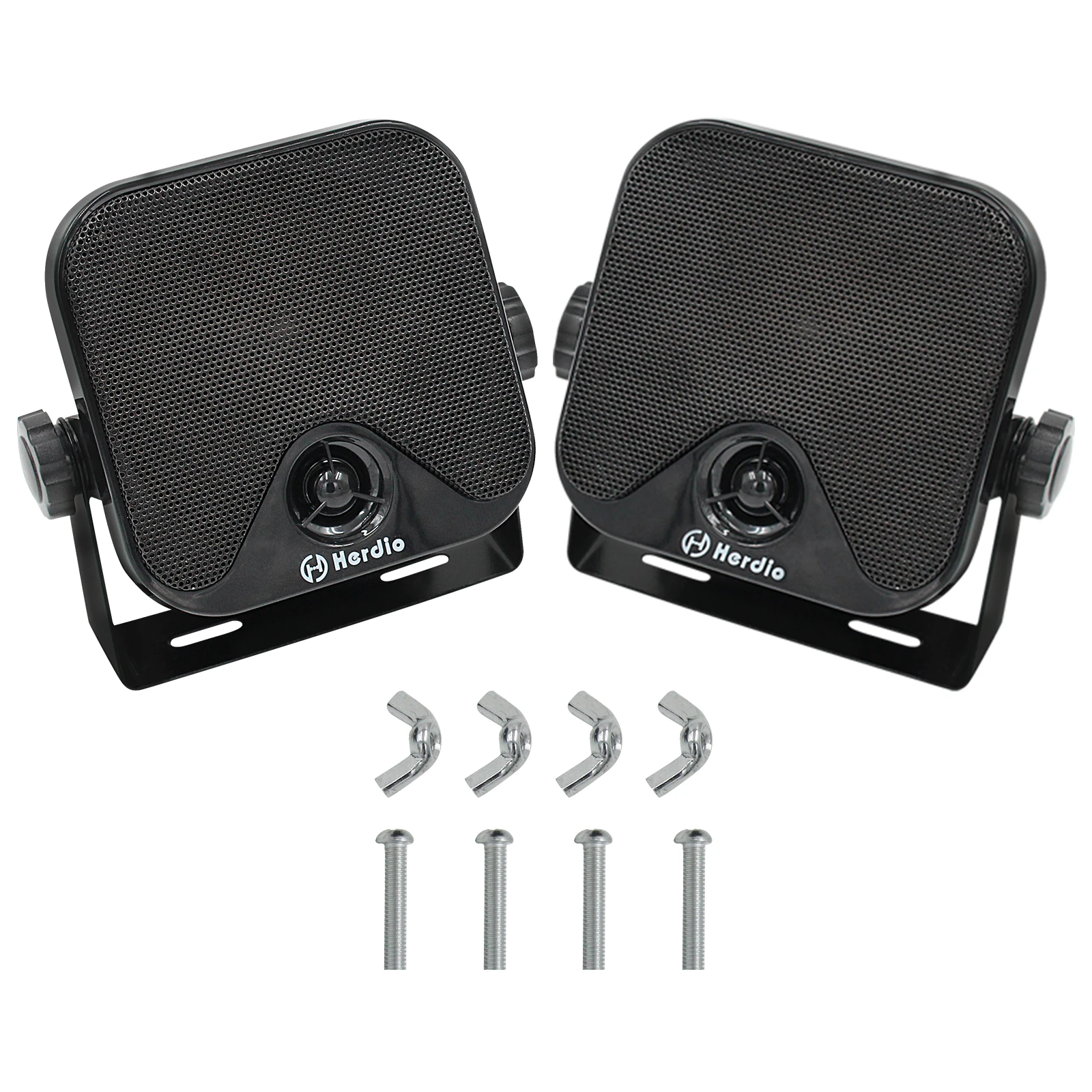 100w 4 Inch Wateproof Marine Box Speakers Motorcycle Car Outdoor Heavy Duty Speaker For Boat Atv