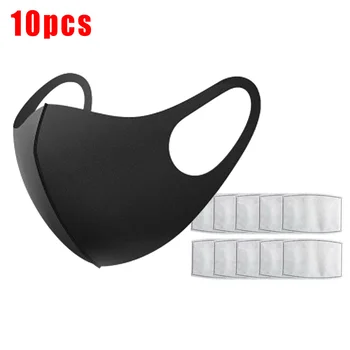 

Outdoor Universal Safety Protection Products Washable Reusable Air Purification Filter Face Cover Dustproof Breathable