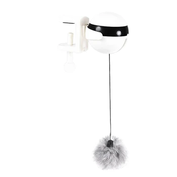 

Pet Electric Toy Electronic Motion Cat Toy Interactive Cat Teaser Toy Lifting Ball Electric Flutter Rotating Interactive Puzzle