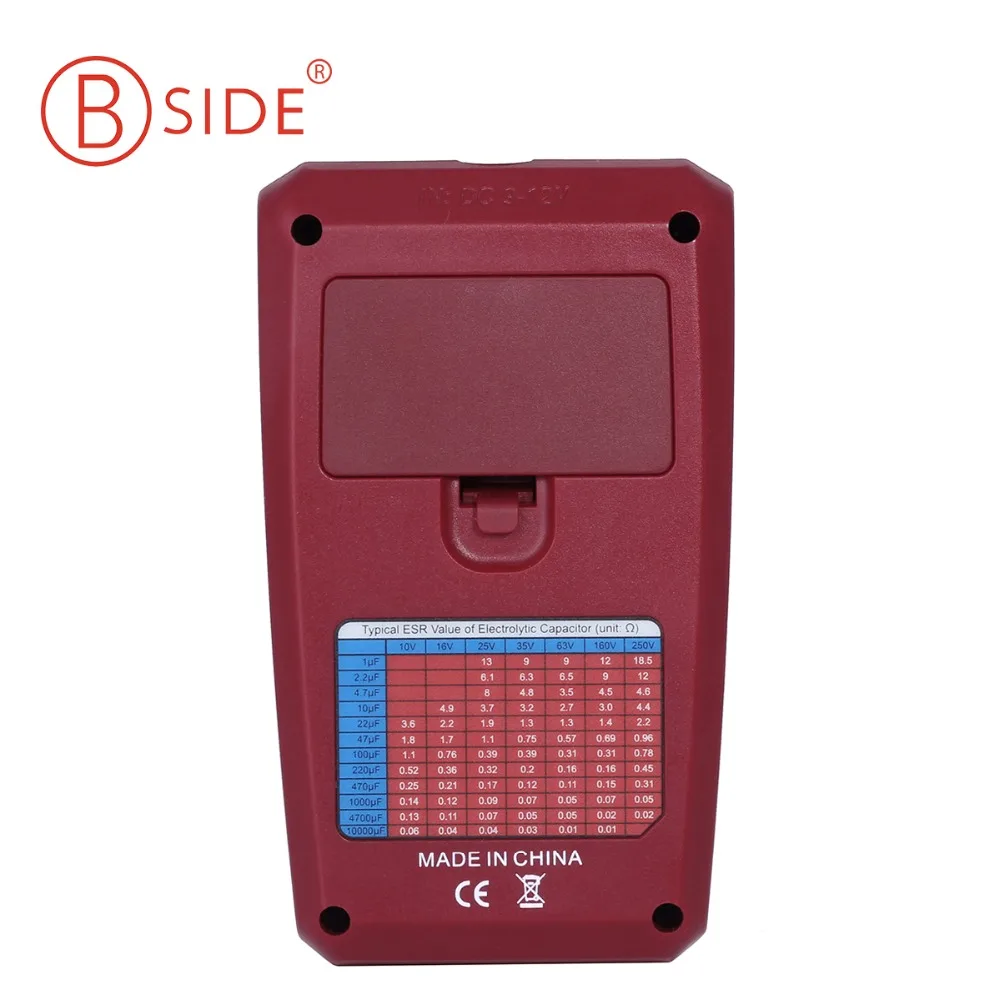 BSIDE ESR02PRO цифровой Транзистор тестер SMD диодные компоненты Триод сопротивления, емкости и индуктивности мультиметр ESR метр