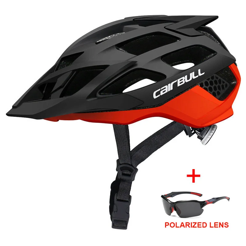 Новейший троп XC MTB велосипедный шлем с солнцезащитными очками Сверхлегкий
