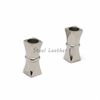 

20pcs/lot Hole: 6mm New Stainless Steel Magnetic Clasps Connectors For DIY Bracelet/Necklace High Quality Jewelry Making Metal