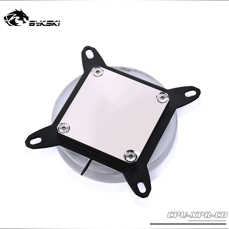 Bykski CPU XPR CD блок водяного охлаждения для Intel Lga115x/2011/2066 RGB/RBW Lighting образец системы